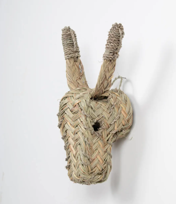 Handwoven Animal Heads