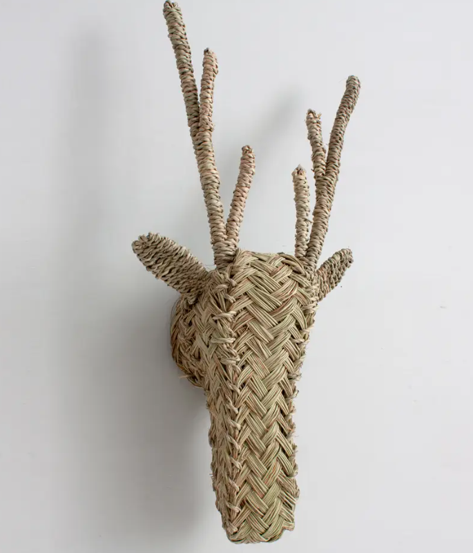 Handwoven Animal Heads