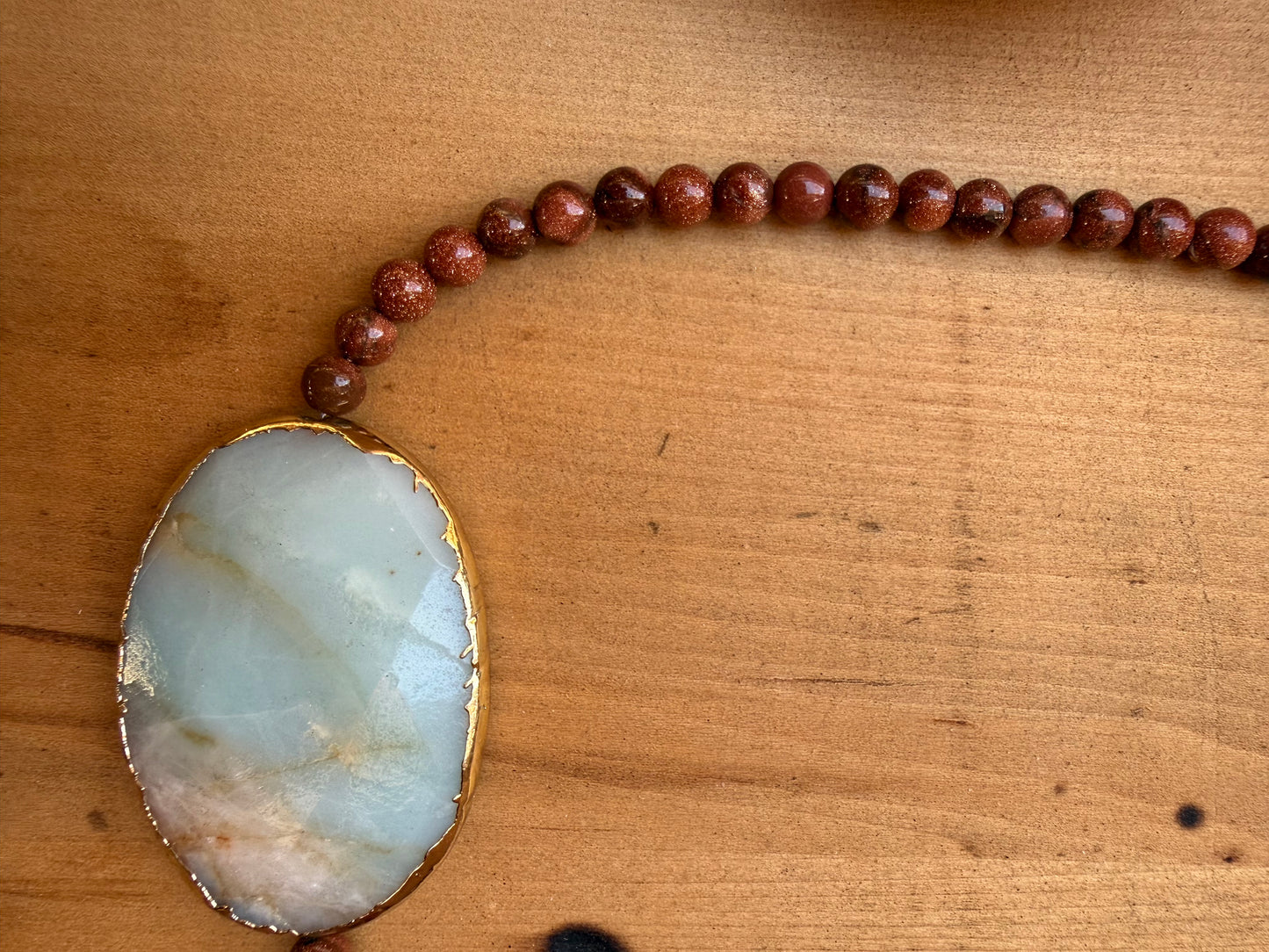 Pyewacket Large Agate Necklace