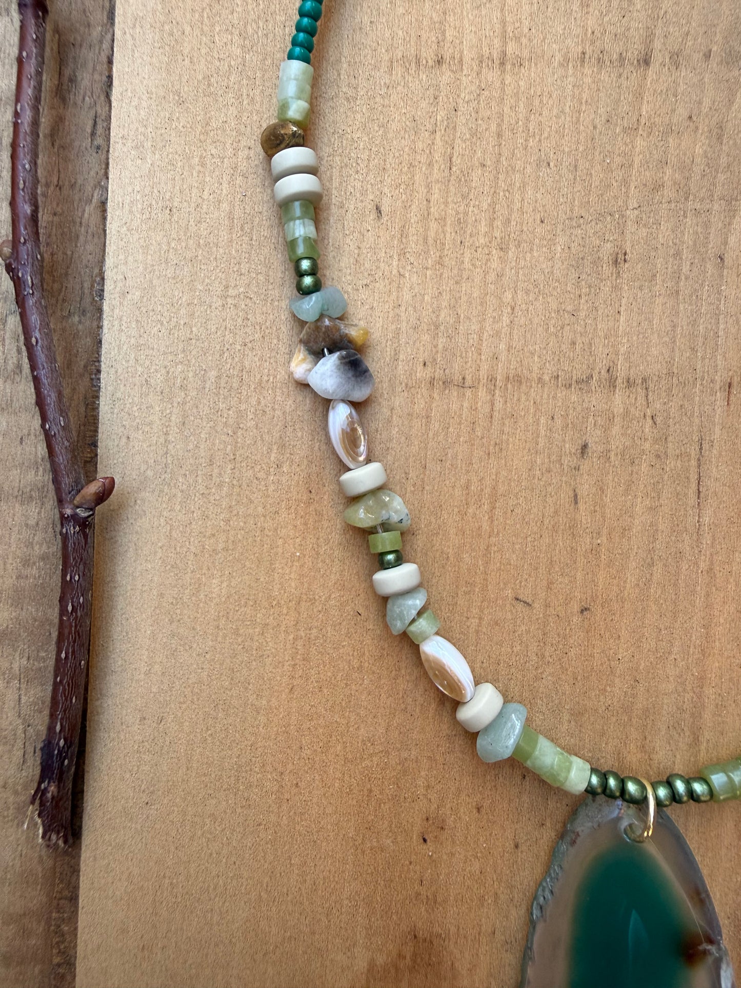 Pyewacket Agate Necklace
