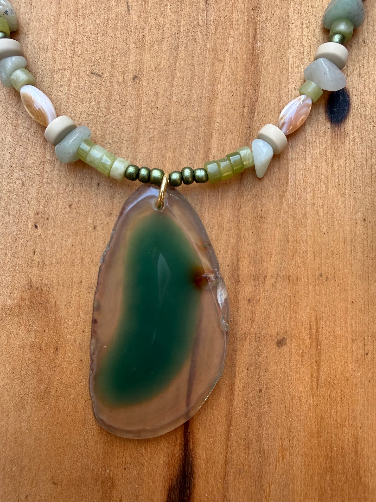 Pyewacket Agate Necklace