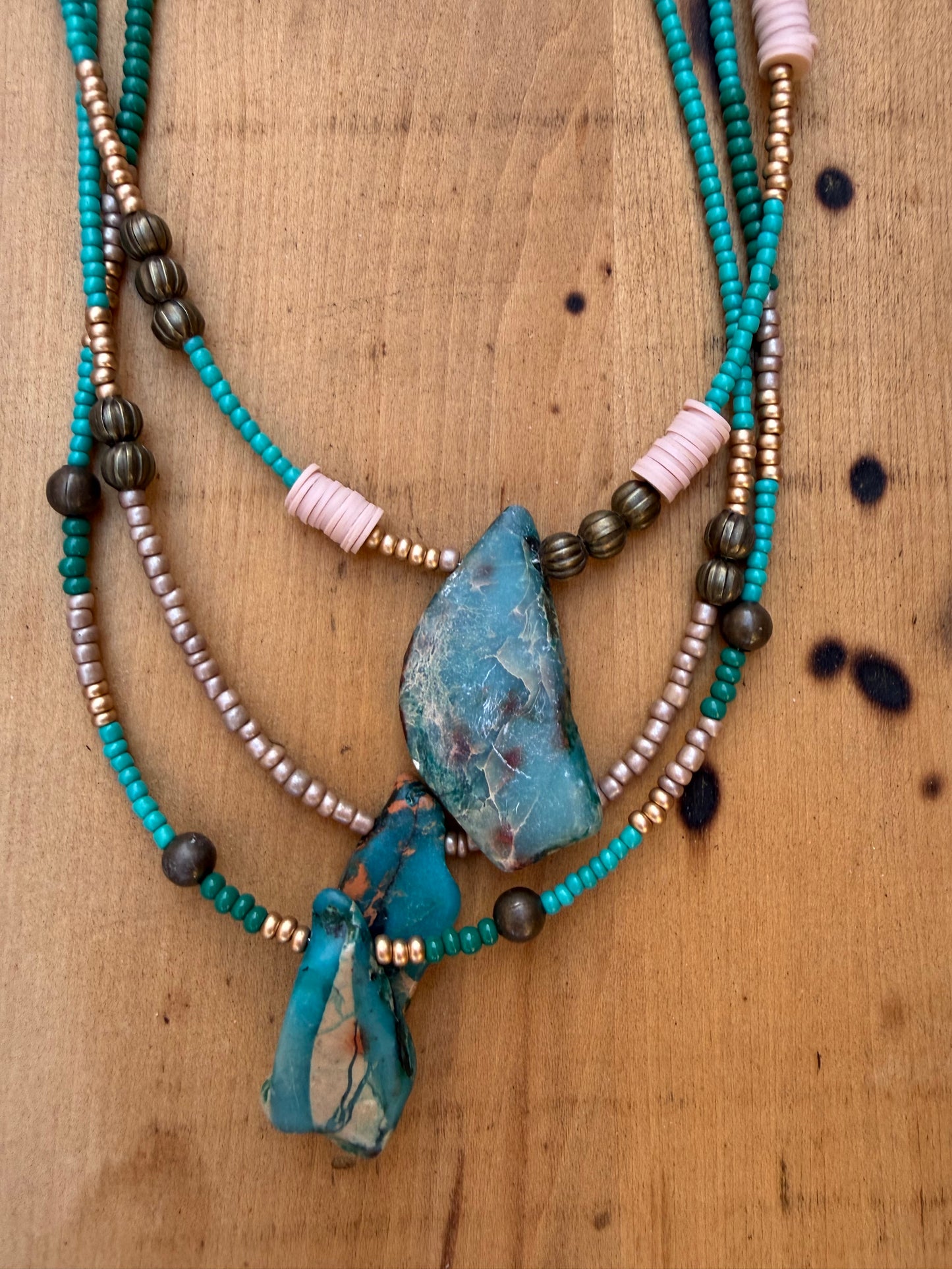 Pyewacket Turquoise Necklace Trio