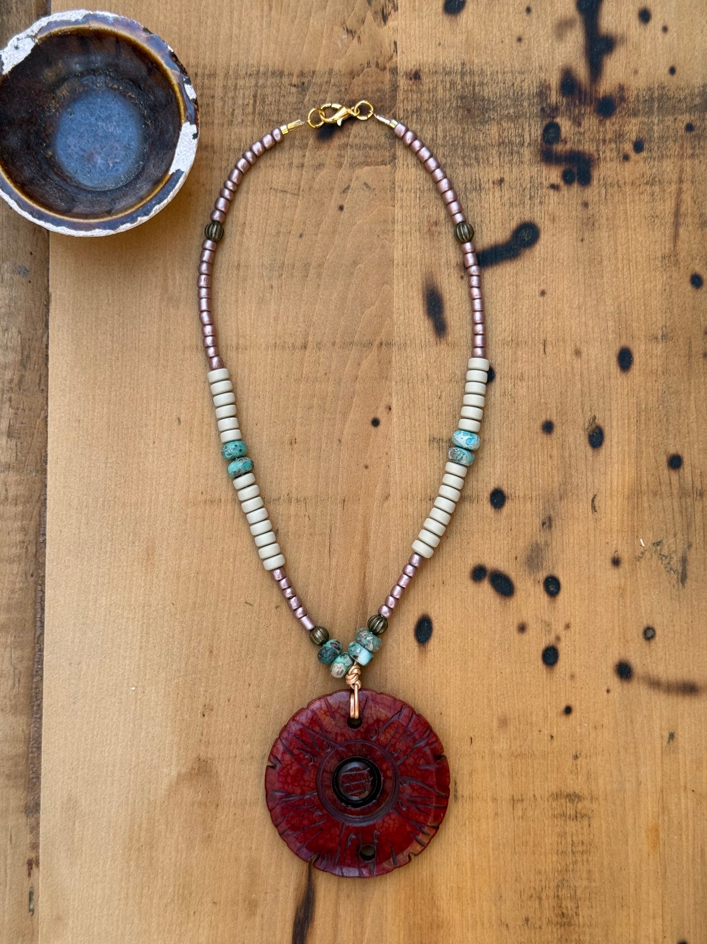 Pyewacket Vintage Pendant Necklace