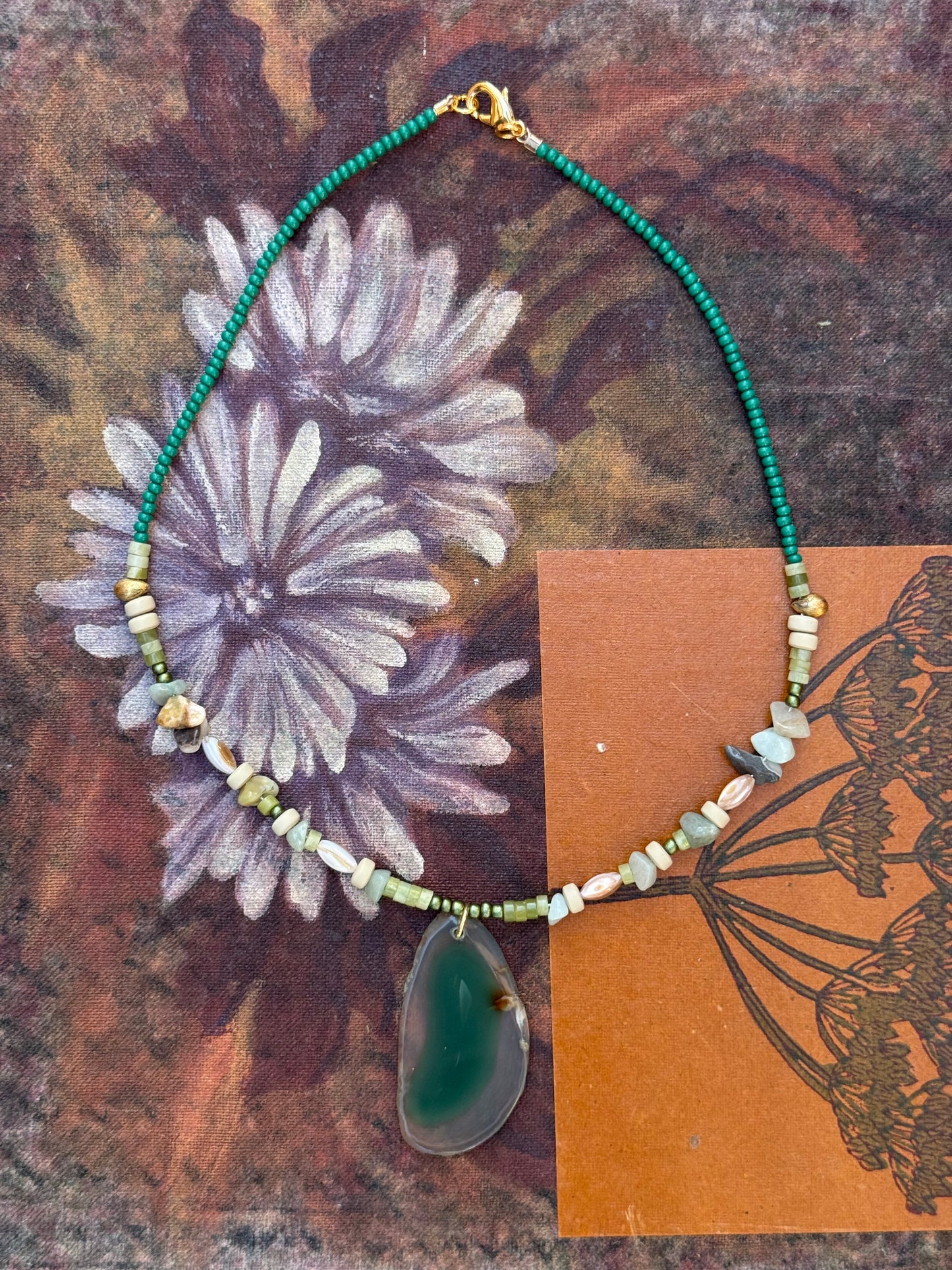 Pyewacket Agate Necklace