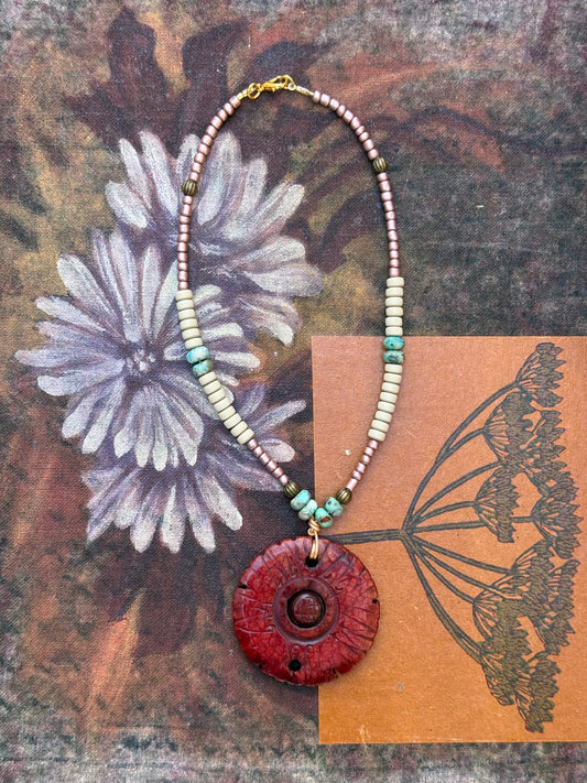 Pyewacket Vintage Pendant Necklace