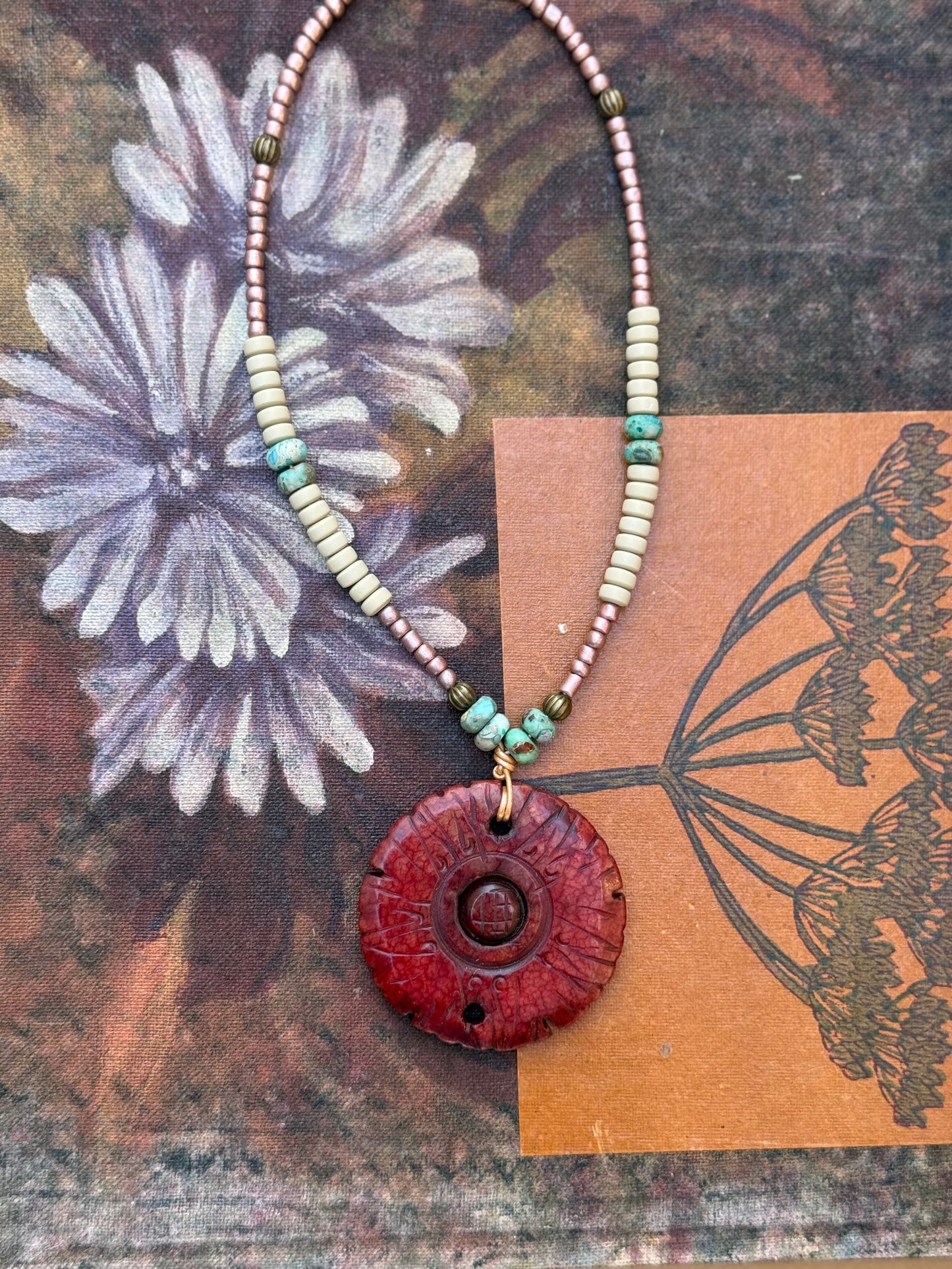 Pyewacket Vintage Pendant Necklace