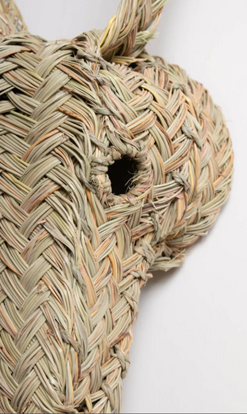 Handwoven Animal Heads