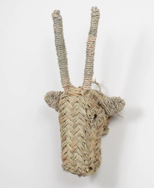 Handwoven Animal Heads
