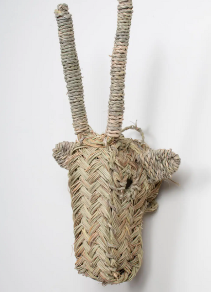 Handwoven Animal Heads