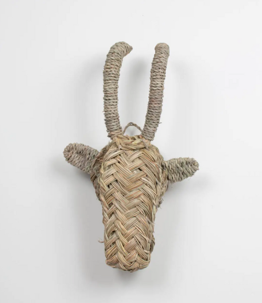 Handwoven Animal Heads