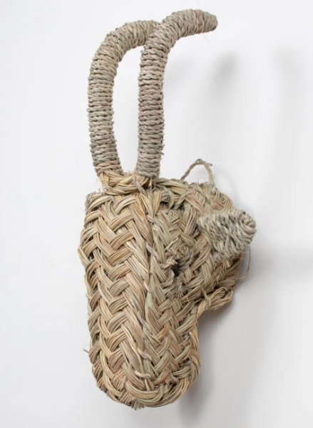 Handwoven Animal Heads