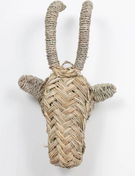 Handwoven Animal Heads