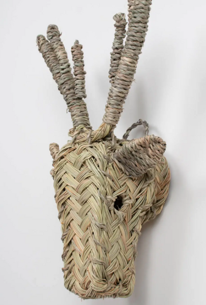 Handwoven Animal Heads