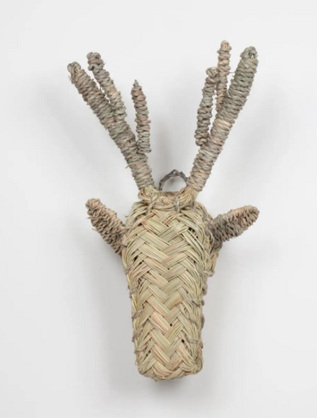 Handwoven Animal Heads