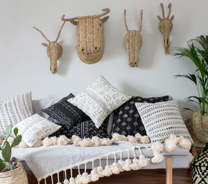 Handwoven Animal Heads