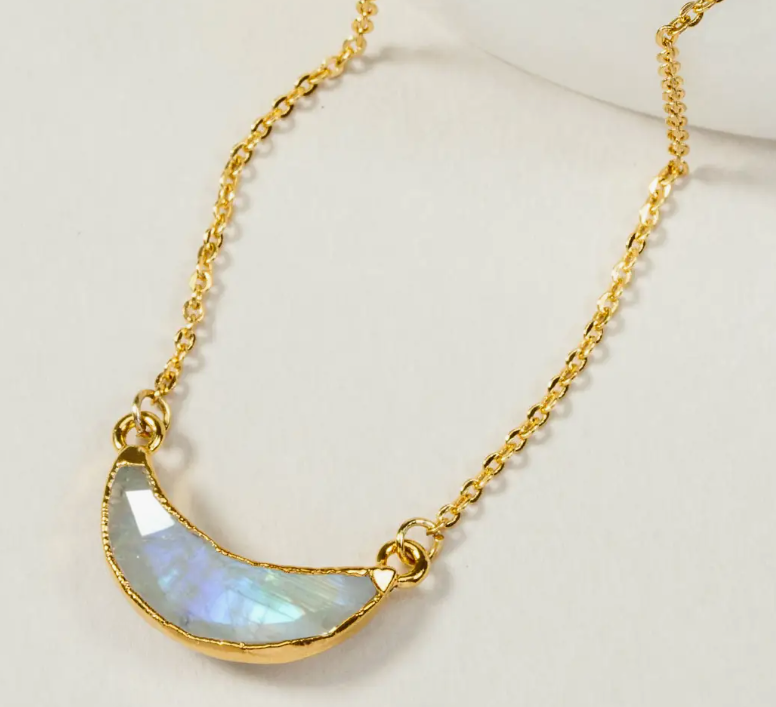 Eclipse Moonstone Necklace
